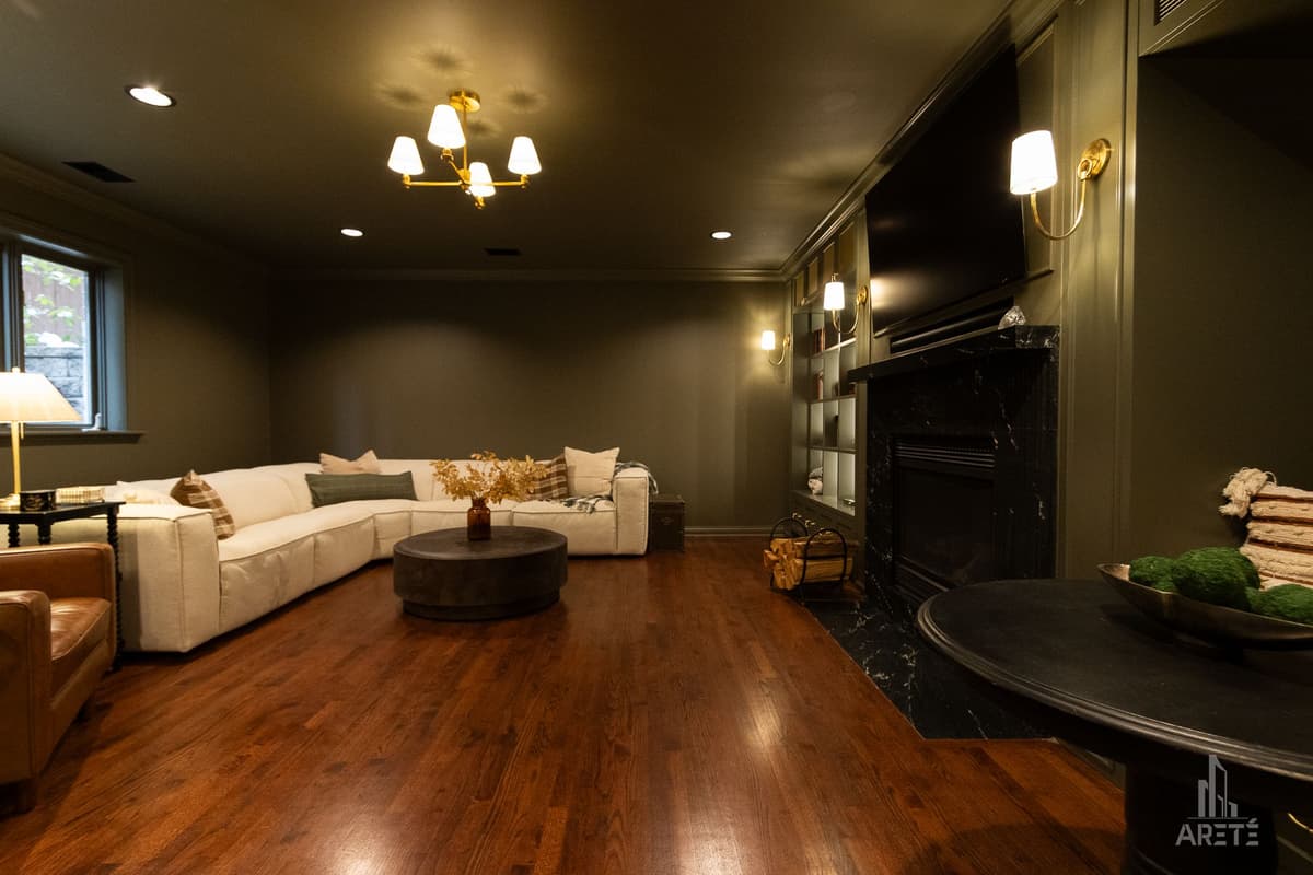 Lakeview basement remodel, photo 2